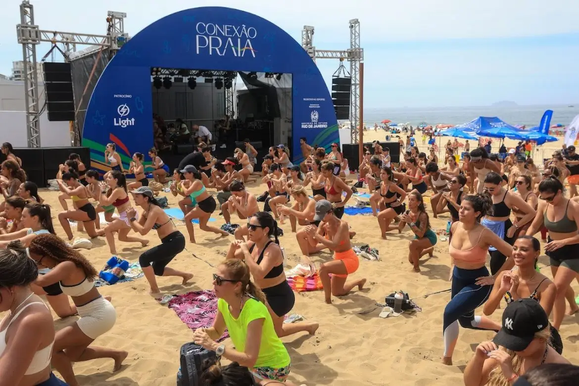 Imagem da notícia:  G20: Governo do Estado do Rio e Light promovem o Conexão Praia, na praia de Ipanema